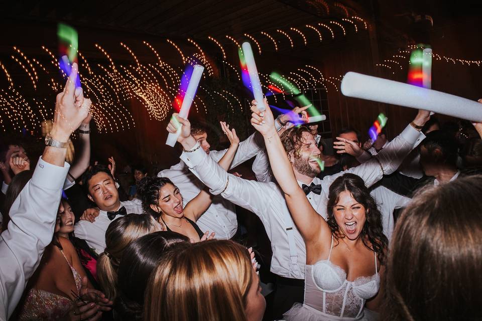 Castle Hill Wedding reception