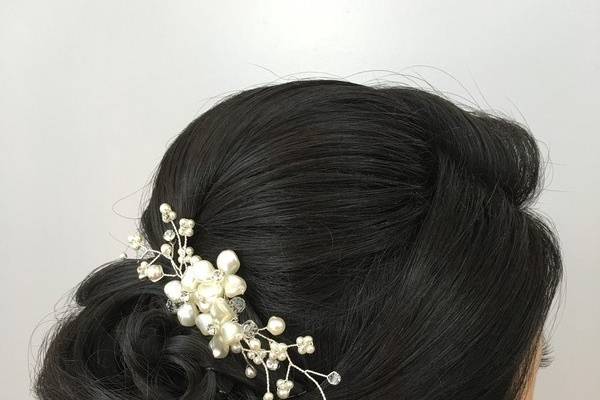 Bridal hair