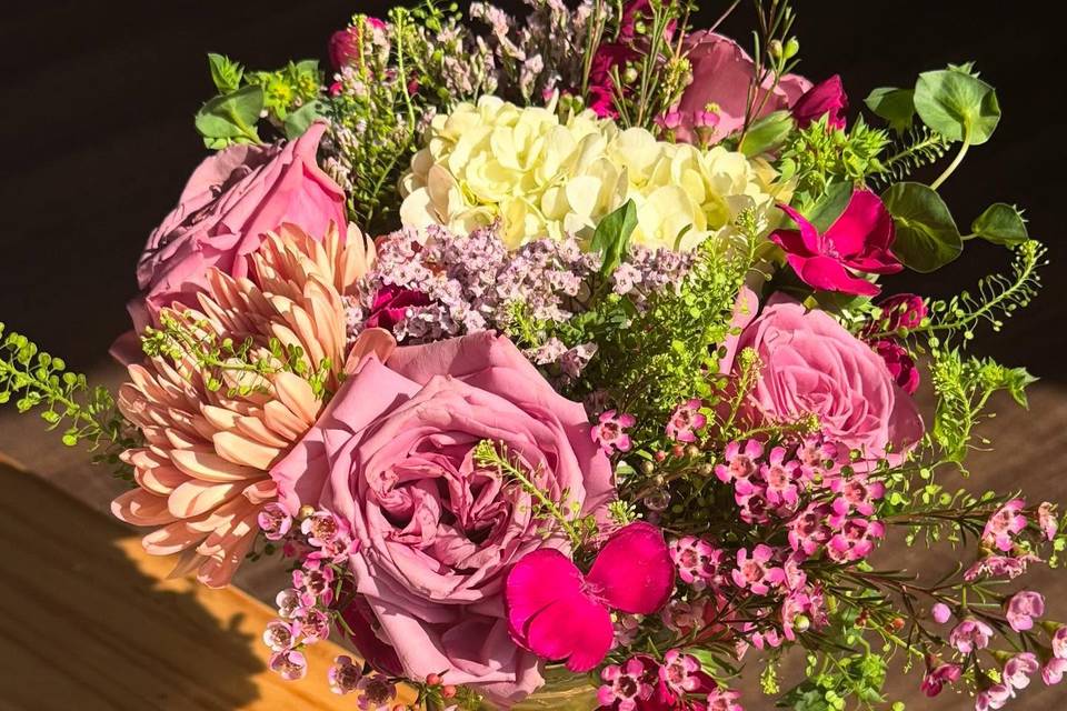 Jar bouquet