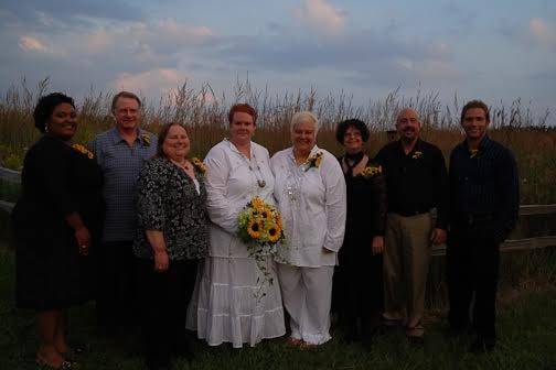 Outdoor wedding