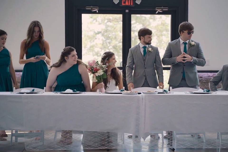 Wedding party.
