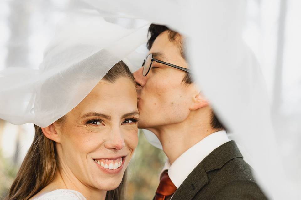 Bride and groom portraits