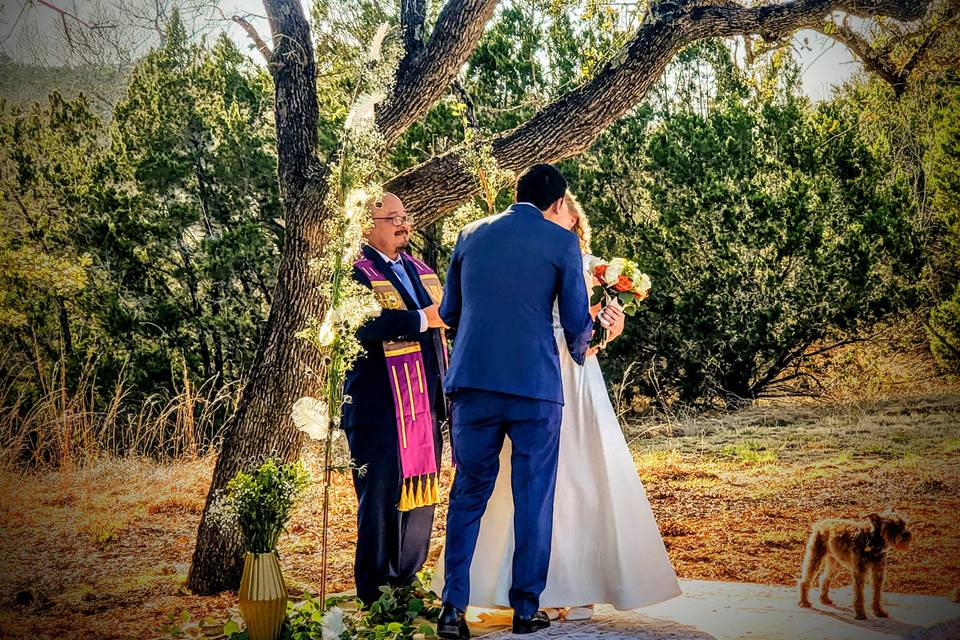 Rooster Ranch ceremony