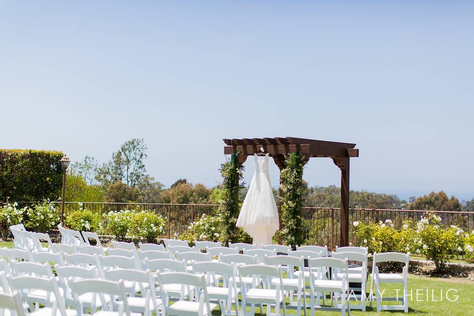 White chairs