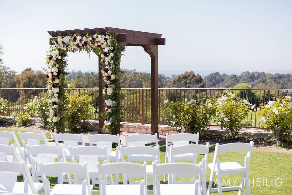 White chairs