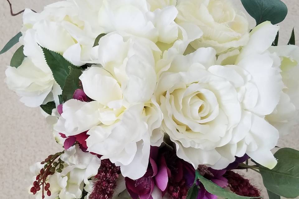 Silk Bridal Bouquet