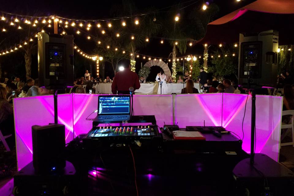 First dance, dj's view