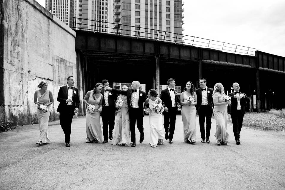 Urban Wedding Party