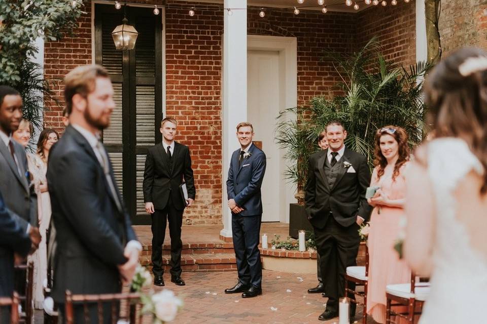 New Orleans Outdoor Wedding