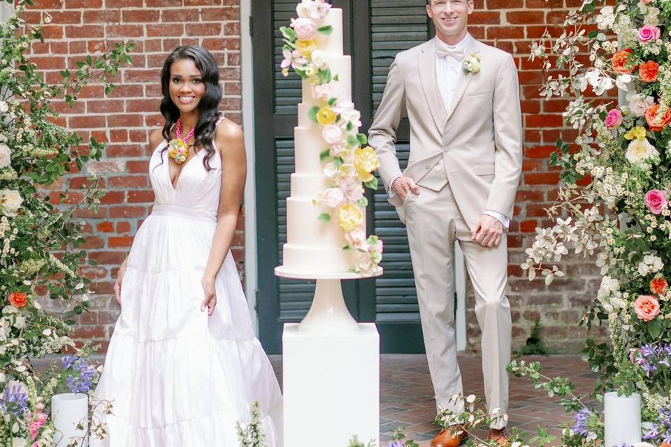 Outdoor Courtyard Reception