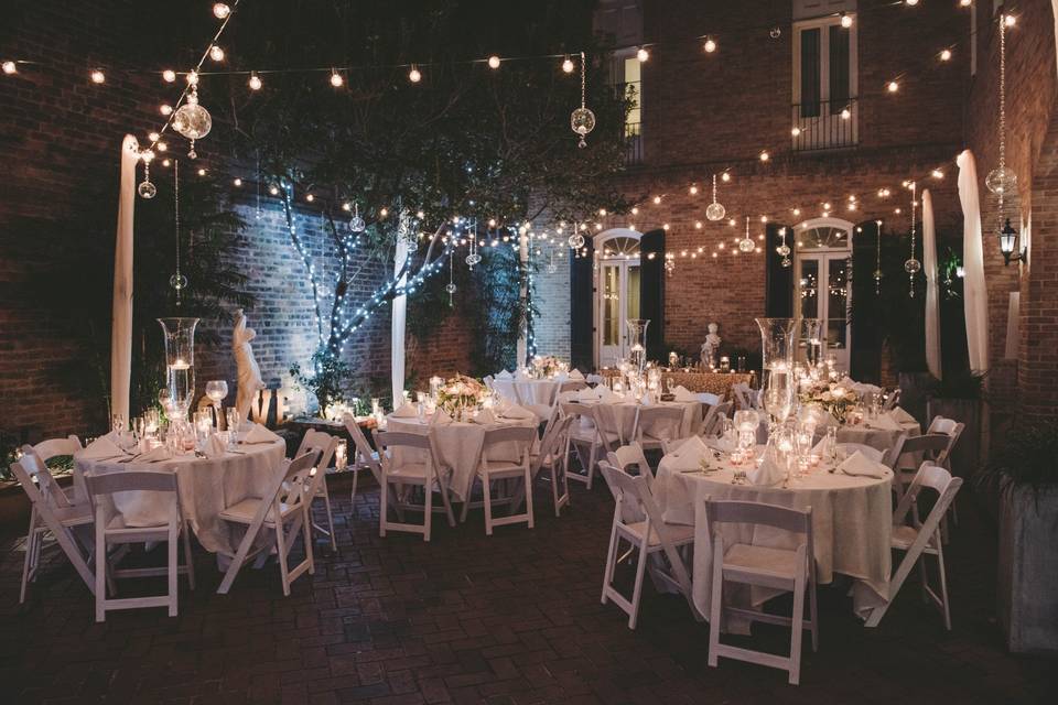 French Quarter Outdoor Wedding