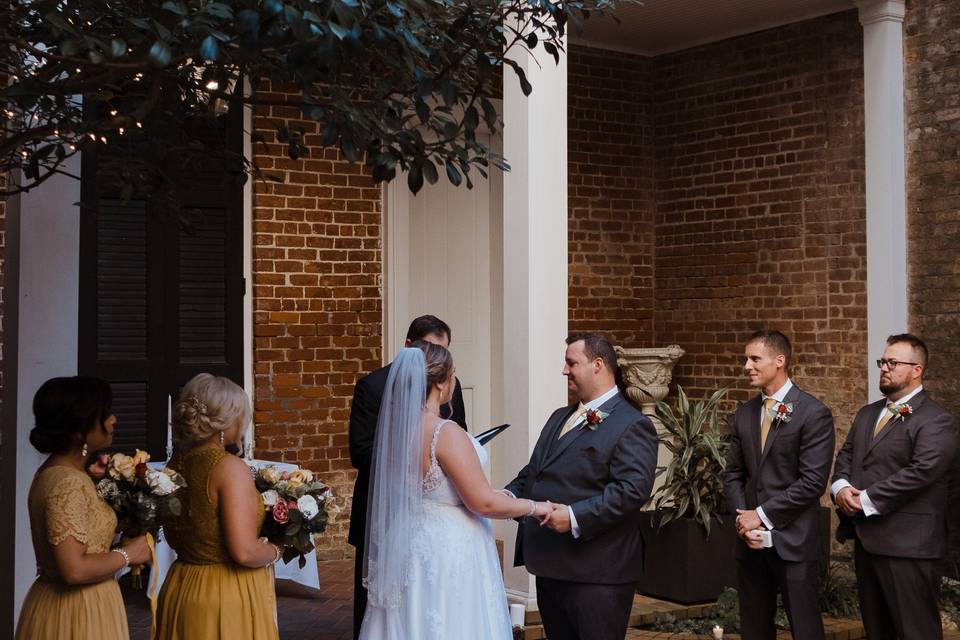 Garden Courtyard Ceremony