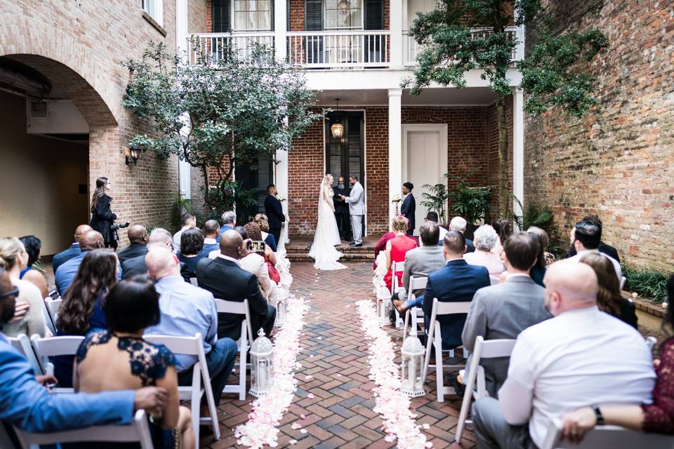 French Quarter Ceremony