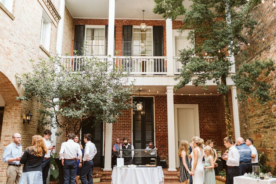 Garden Courtyard Reception