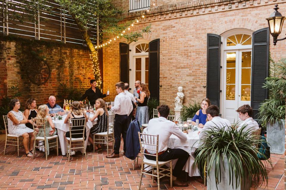 Garden Courtyard Reception