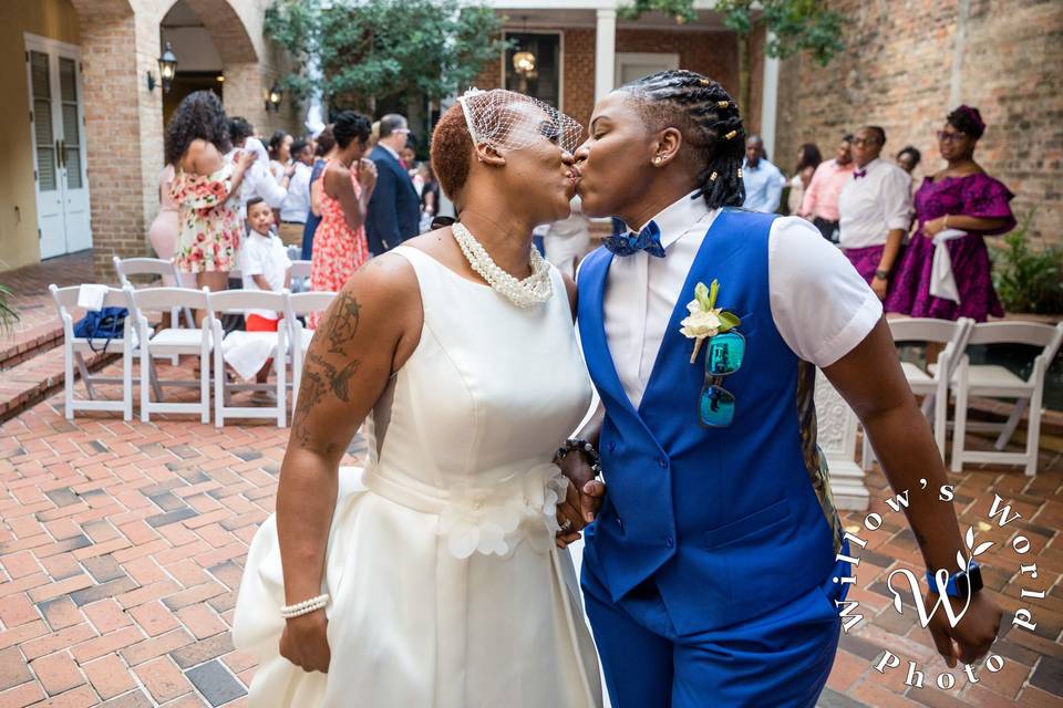 Couple's Wedding Ceremony