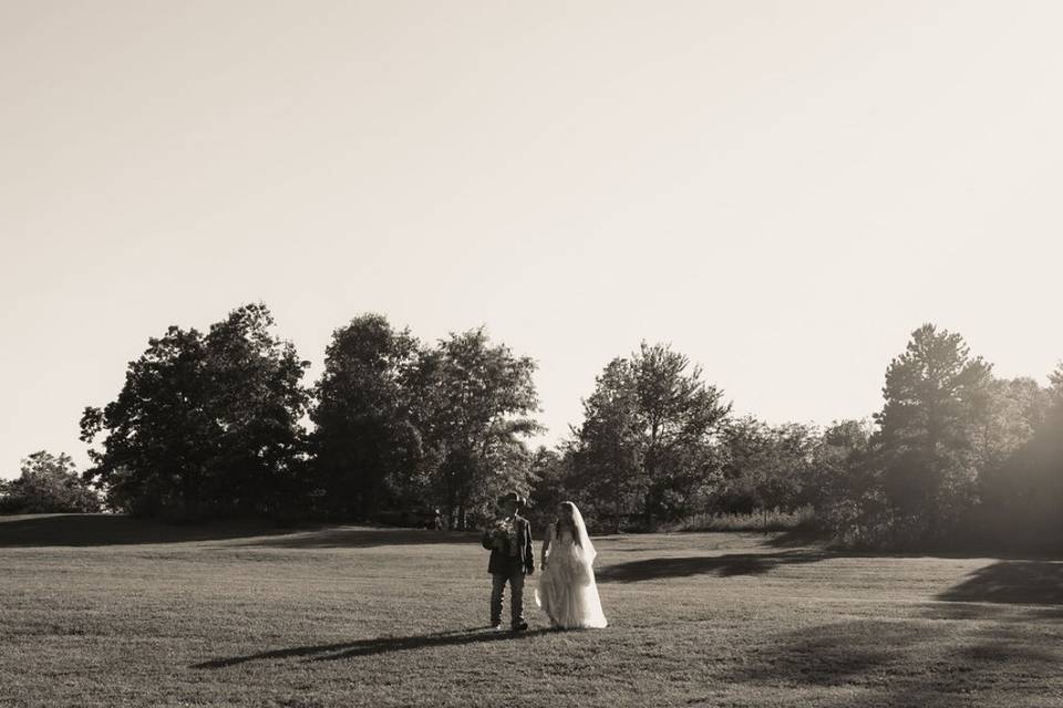 Here come the bride