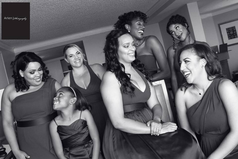 Bridesmaids Portrait