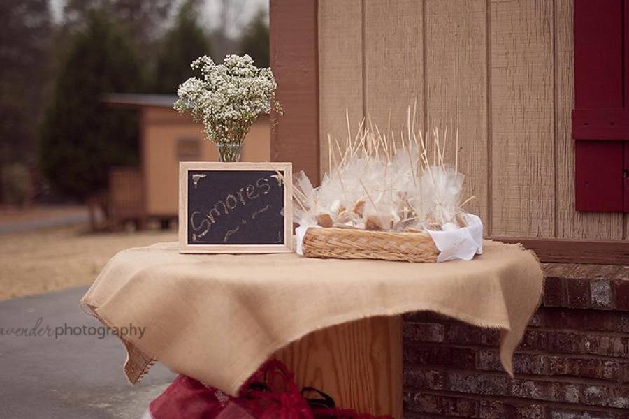 Wedding setup