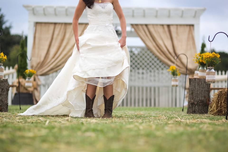 Wedding boots!