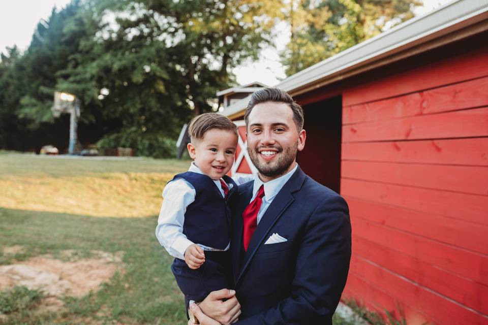 Married on a farm