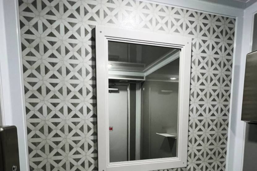 Three station interior
