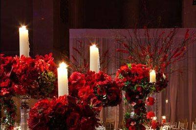Wedding tablescape