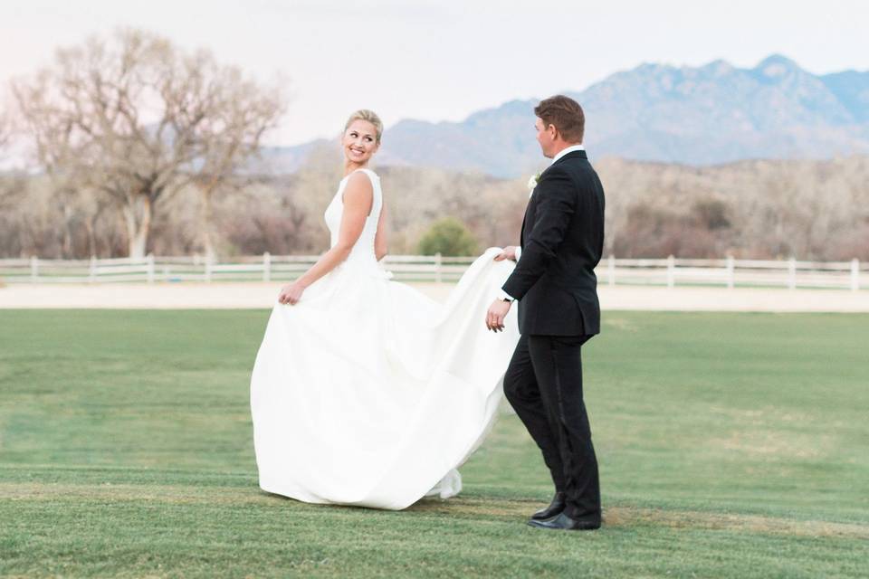 Bride and groom