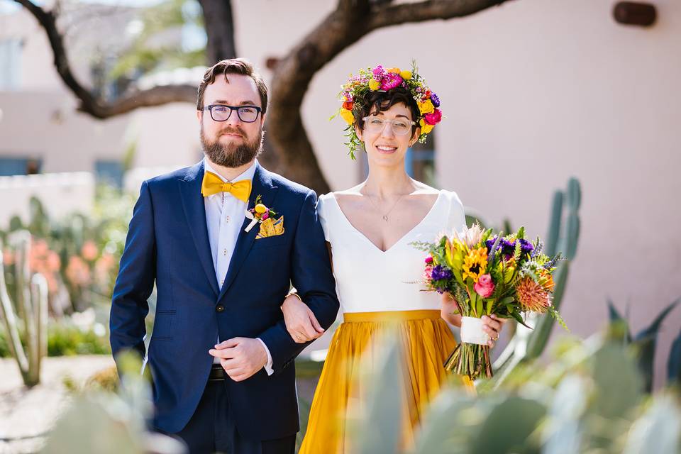 Bride and groom