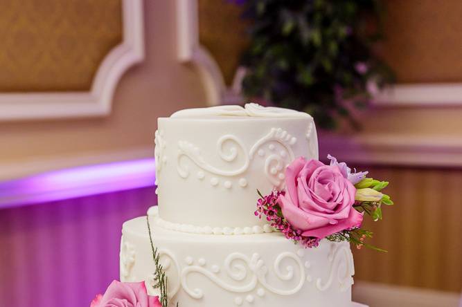 Custom Wedding Cake