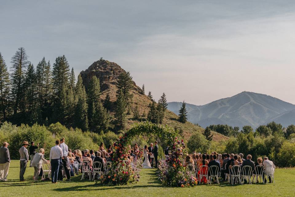 Idaho Sun Valley Wedding