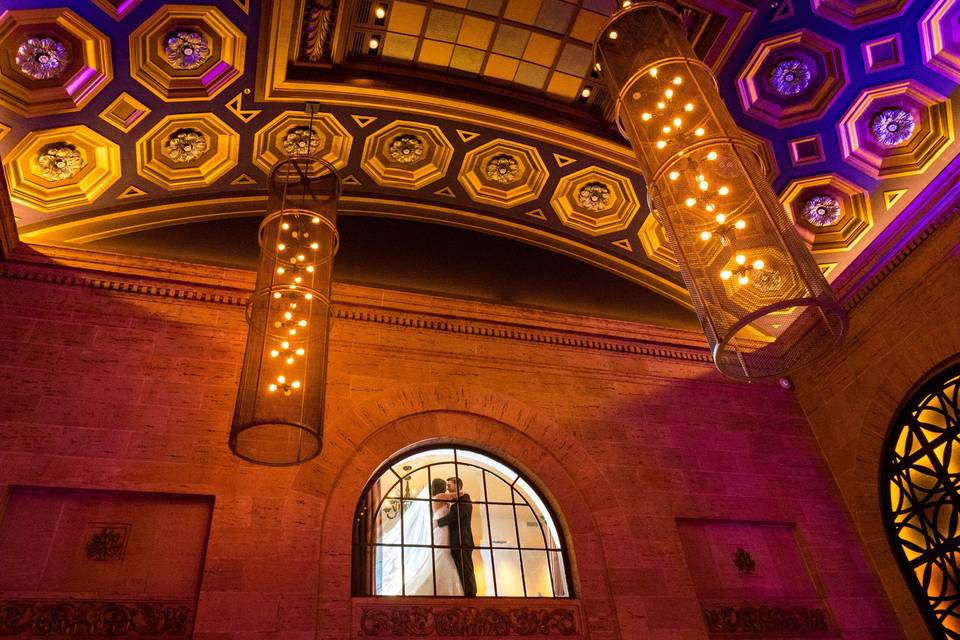 The couple embracing - Pictures by Todd Photography