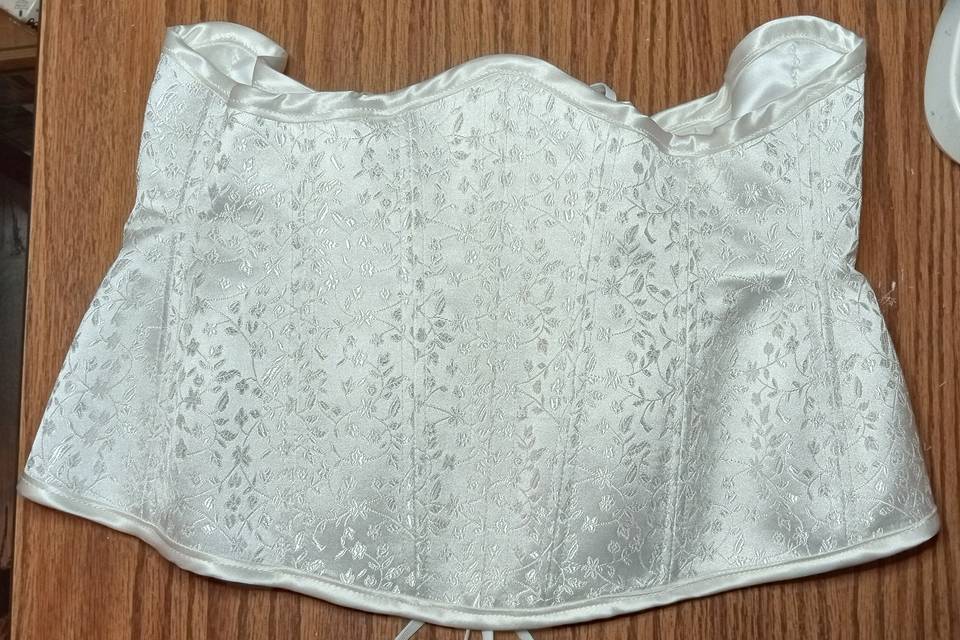 Kate's corset as undergarment
