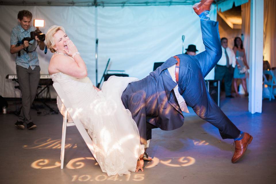 Couple dancing