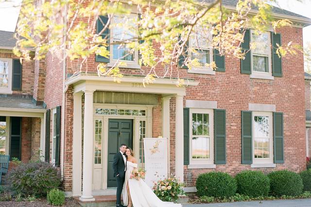 Front of Seneca Grange House