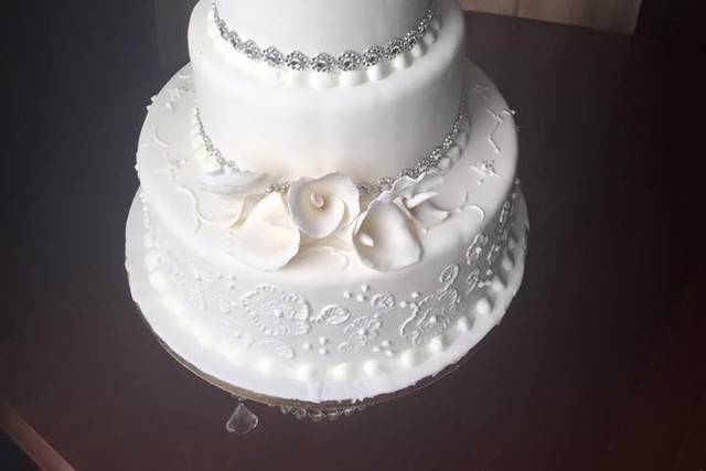 Plain white cake