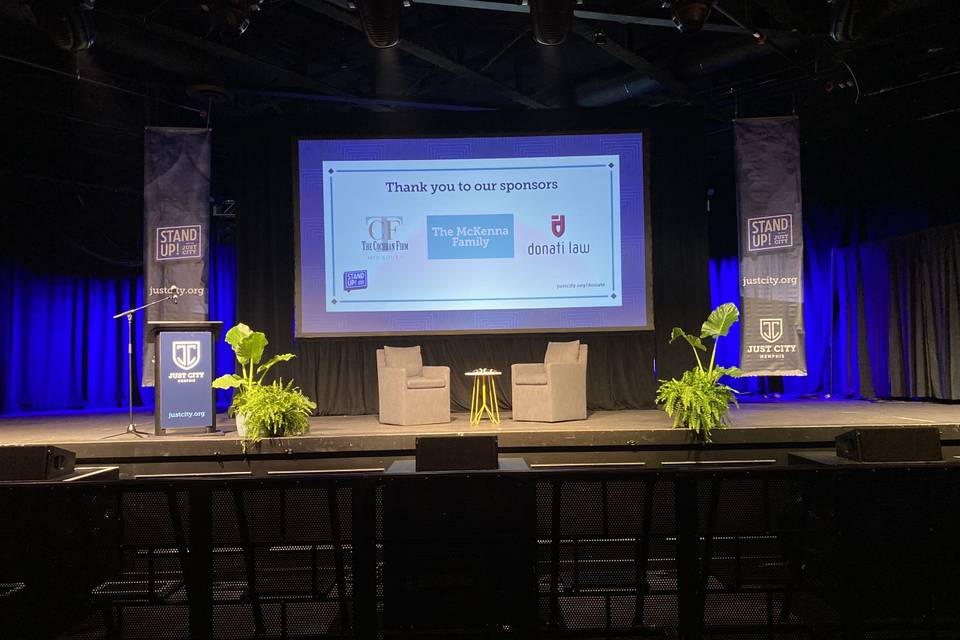 Minglewood Hall Stage