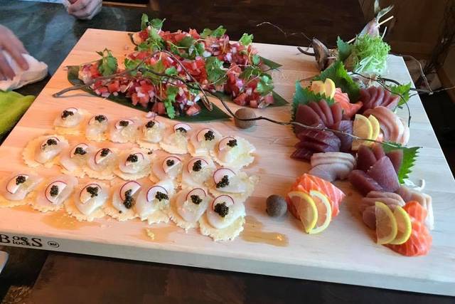 Sashimi platter