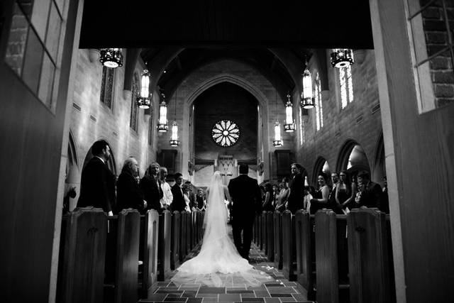 Arkansas church wedding