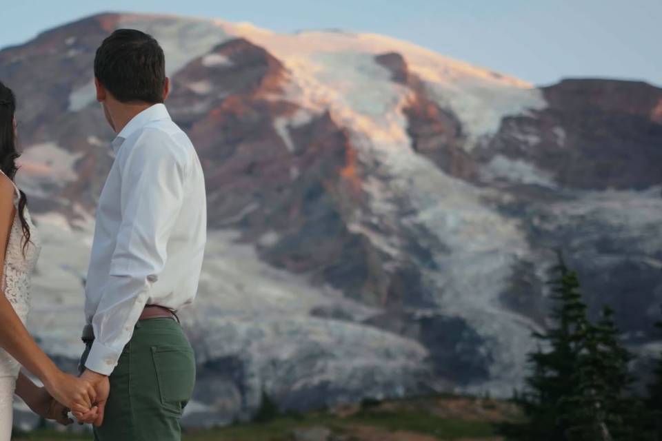 Mnt Rainier Wedding