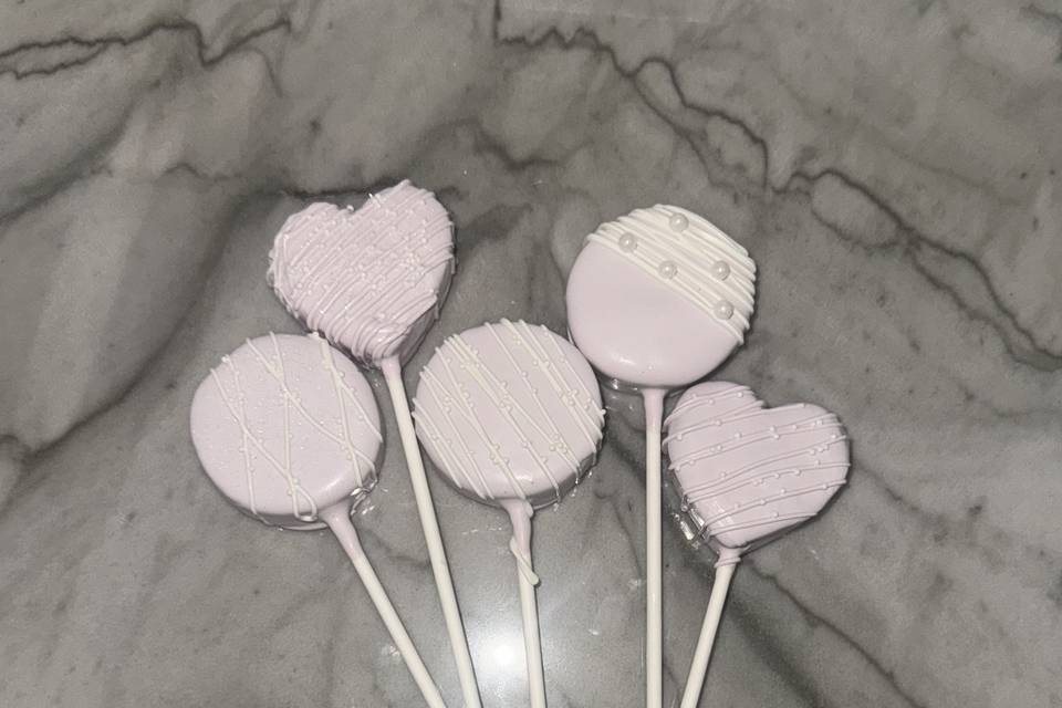 Simple design pink/white