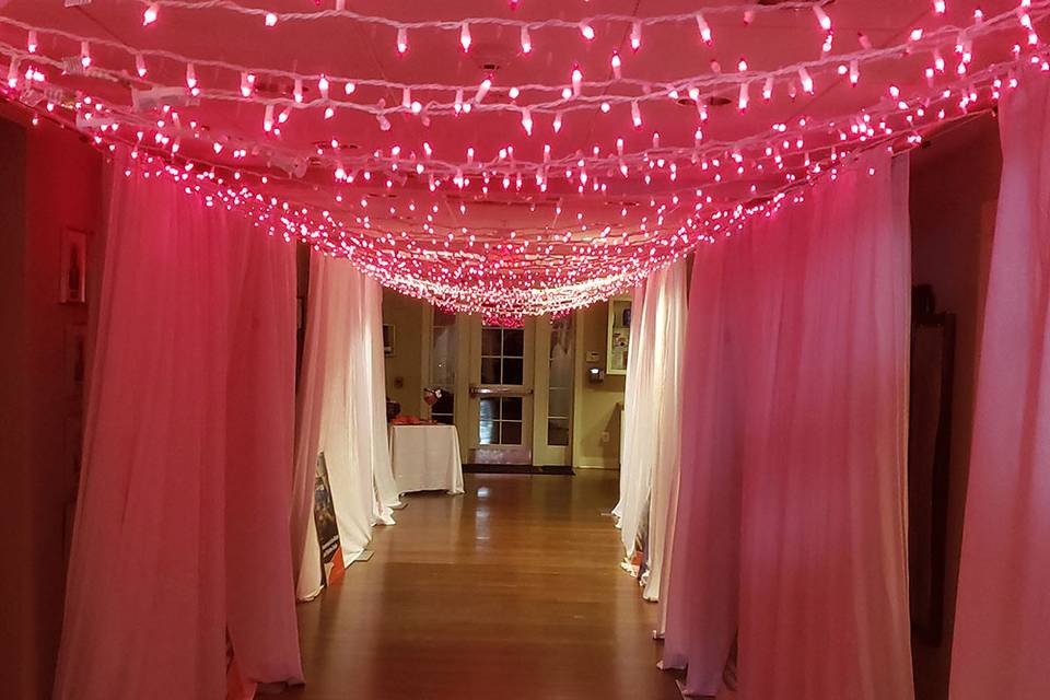 Dressed up hallway