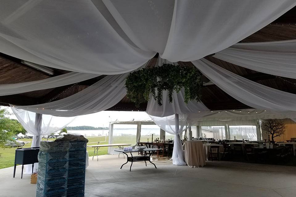 Fabric In Gazebo