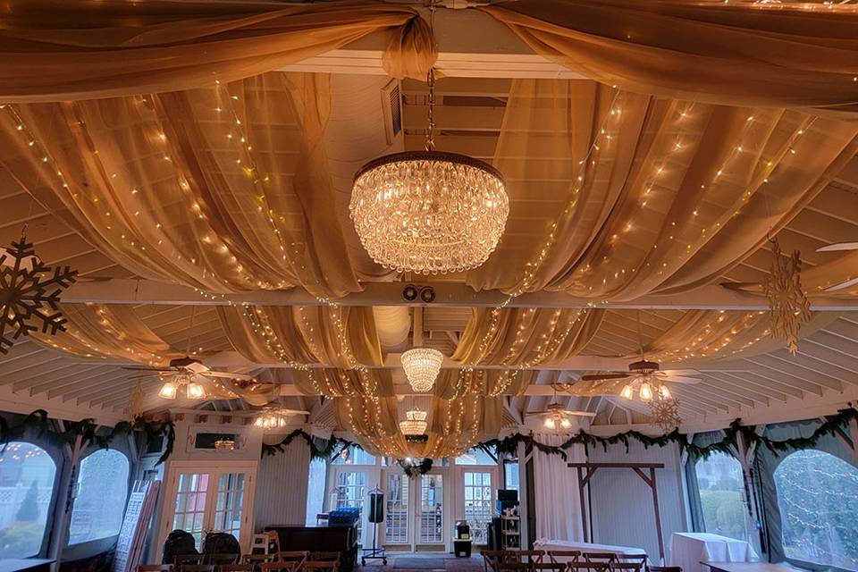Fabric and Lights Inside