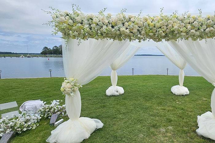 Freestanding Upright Fabric