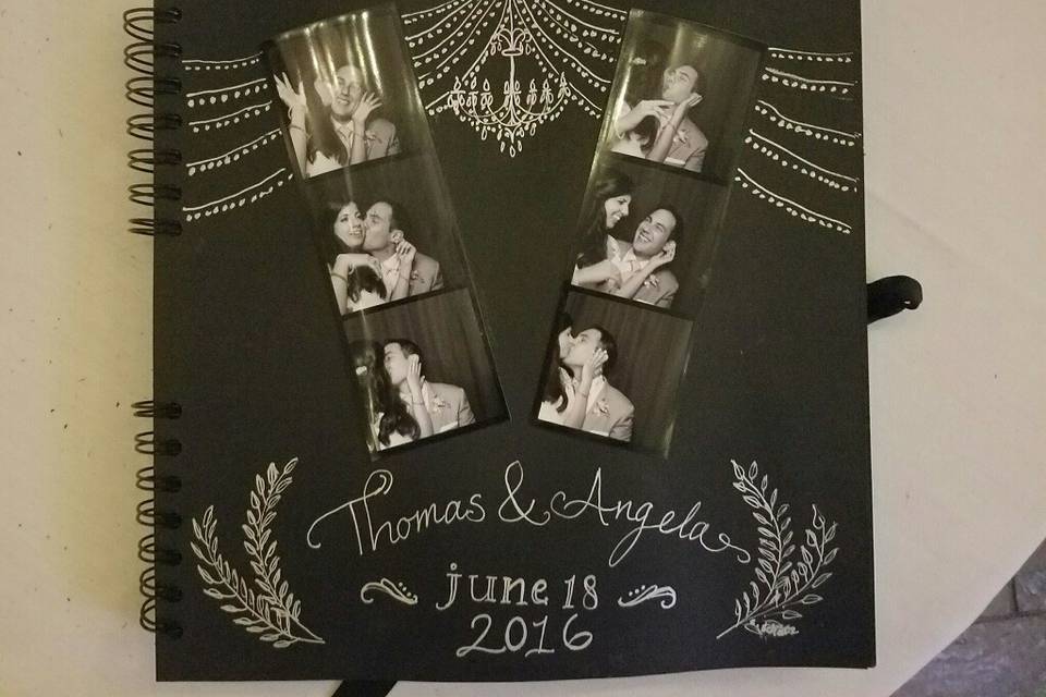 Photo guest book