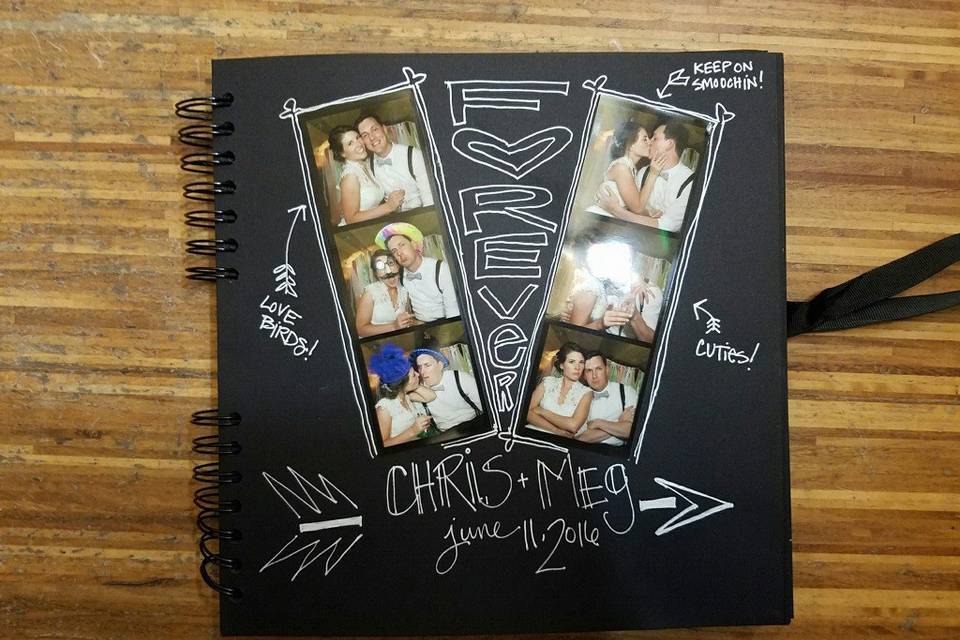 Photo guest book