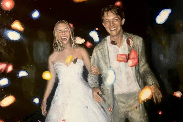 Wedding painting