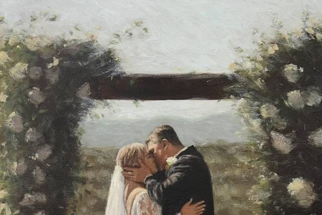 Wedding painting