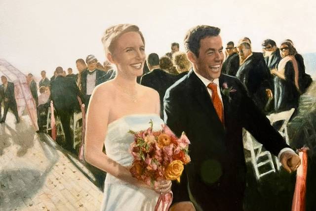 Wedding painting